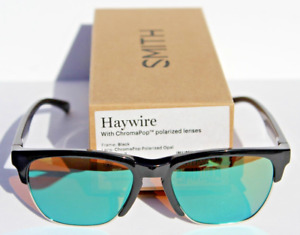 SMITH OPTICS Haywire POLARIZED Sunglasses Black/ChromaPop Opal NEW