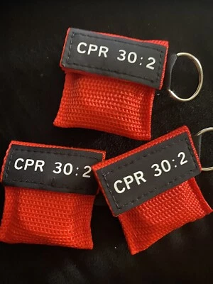 Chaveiro máscara C.P.R para salva-vidas, enfermeiros, socorristas - Imagem 1 de 4