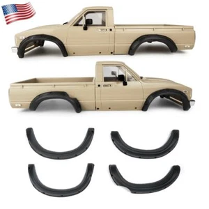 4Pcs/set For  RC 1:10 Car Trail Finder TF2 Tamiya etc Rubber Fender Flare Flares - Picture 1 of 10