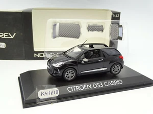 NOREV 1/43 - Citroen DS3 Cabrio Negra 2013 - Imagen 1 de 1