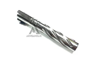 5KU Tornado 5 inch Stainless OuterBarrel 14mm CW Threads for Hi-CAPA 5.1-Silver