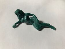 Marx American Beauty Nude Figure 2.5 inches. Green Plastic re-cast.