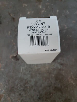 NEW FORD WG-47 Windhsield Washer  Pump FOR 93-02 Mercury Villager F3XY-17664-B - Image 1 of 4