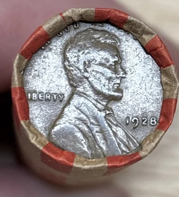 LINCOLN WHEAT CENT ROll 1909-1958 With 1928 Ender. (W-205) - Image 1 of 4