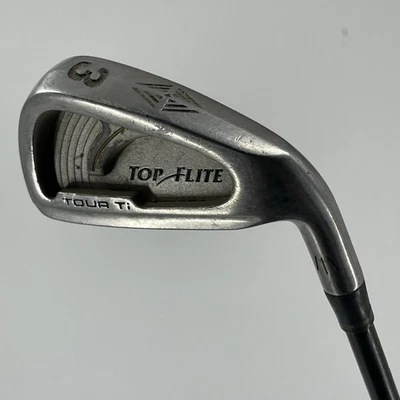 Spalding Top-Flite TOUR Ti Single 3 Iron Graphite MUSCLE S-90 Shaft Mens Right - Image 1 of 4
