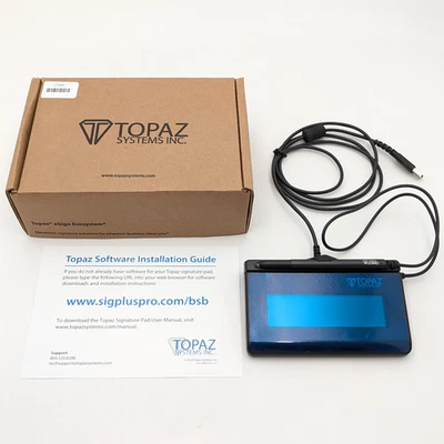 Almohadilla Topaz Systems LBK462 SignatureGem Signature (T-LBK462-BSB-R) negra Foto 1 de 4