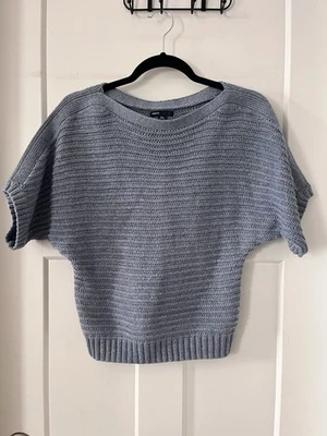 Suéter Gap Kids Gris Tejido XXL Manga Corta Cálido  Foto 1 de 4