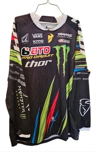 Thor Phase XXL Motorcycle Jersey Shirt Dirt BikeMonster Pro Circuit RARE - Picture 1 of 9