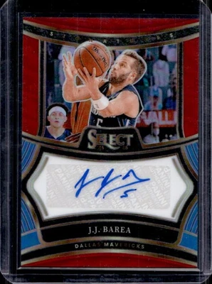 2024-25 Select JJ Barea Signatures Red Prizm Auto #32/99 Mavericks - Image 1 of 2
