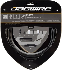 Jagwire Elite Sealed Shift Cable Kit SRAM/ w/ Ultra-Slick Uncoated Cables - Picture 1 of 2