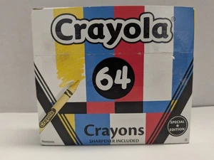 Crayola 64 Crayons Poptism Edición Especial 2017 con Sacapuntas Incorporado - 62 Colores - Imagen 1 de 3