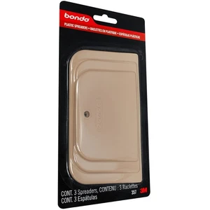 3M Bondo Plastic Spreaders for Auto Body Repair – Set of 3 in Varying Sizes - Imagen 1 de 6