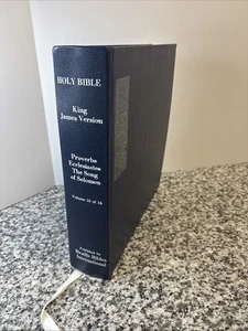 BRAILLESCHRIFT Heilige Bibel King James Version 1611 Sprüche Eeelesiastes Solomon Vol. 10 - Bild 1 von 9