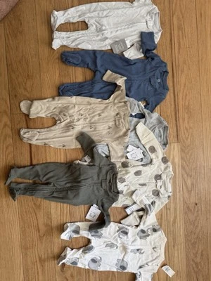 Lote De Bebé Gap Una Piezas 0-7 Lb Nuevo Nacido Talla Foto 1 de 4