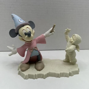 1994 DEPT 56 SNOWBABIES FIGURINE MICKEY'S NEW FRIEND LE SORCERER'S APPRENTICE - Picture 1 of 7