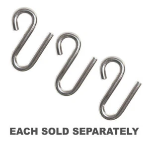 Stainless Steel S Hooks Marine Grade Versatile Polished Finish Premium Quality - Picture 1 of 6