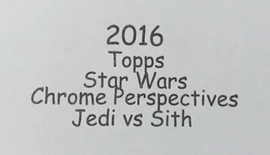 2015 Topps Star Wars Chrome Persp Jedi vs Sith Threat 009 Inquisitor - Bild 1 von 2