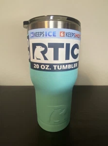 RTIC 20 oz Teal Tumbler Hot Cold Double Wall Vacuum Insulated 20oz New - Picture 1 of 13
