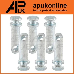 6x Kat 0 Oberlenkerbolzen 70mm für David Brown 770 780 850 880 885 950 990 Traktor - Bild 1 von 5