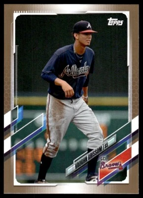 2021 Topps Pro Debut Gold Vaughn Grissom 43/50 GCL Braves #PD-112 R18 - Image 1 of 2