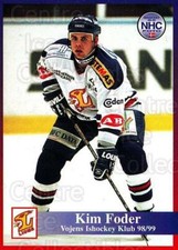 1998-99 Danish Hockey League #187 Kim Foder