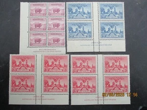 Pre Decimal Stamps: Blocks Mint- Great Item, Must Have! (T6242) - Picture 1 of 1