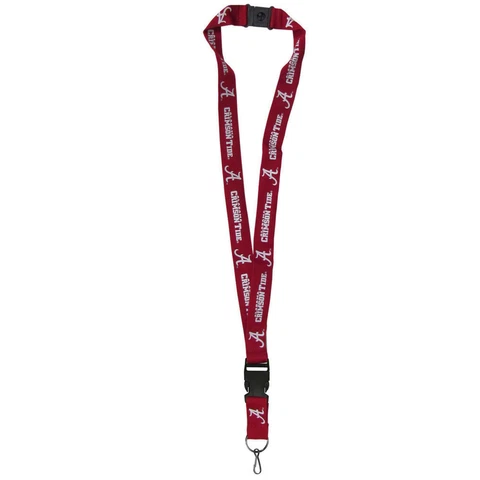 Alabama Crimson Tide 21" Lanyard Key Chain with Safety Release NCAA Licensed Cover