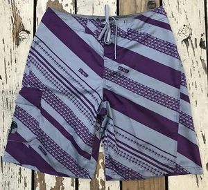 ARBOR Skateboards Venice • Herren Striped Surf Board Shorts Badehose 32 - Bild 1 von 8
