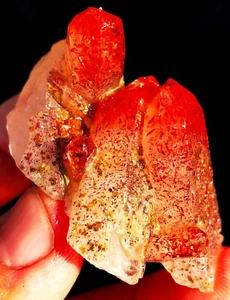 45,2g Feuerquarz Cluster Lepidokrozit Ignite your Passion Purpose ip1918 - Bild 1 von 15