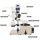 2L Lab Rotary Evaporator Rotovaps with 2L Evaporation Flask and Receiving Flask