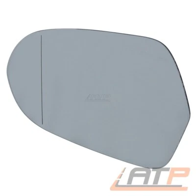 SPIEGELGLAS AUßENSPIEGEL LINKS ASPHÄRISCH BEHEIZBAR FÜR AUDI A6 4G C7 BJ 10-18 - Bild 1 von 3