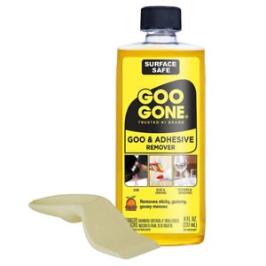 Goo Gone Sticky Stuff Remover Adhesive Remover 8oz With Sticker Lifter Tool 