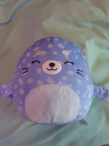 Squishmallow 7.5" Gianna the Spotted Seal Plush - Picture 1 of 2