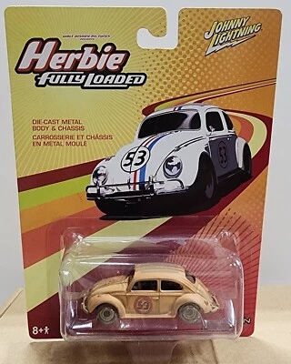 Herbie Fully Loaded 1:64 Johnny Lightning Diecast Car | Demolition Herbie - Image 1 of 3
