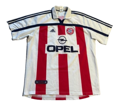 FC Bayern München FCB Trikot Heim Gr. XL 98/00 Adidas Opel - Bild 1 von 4
