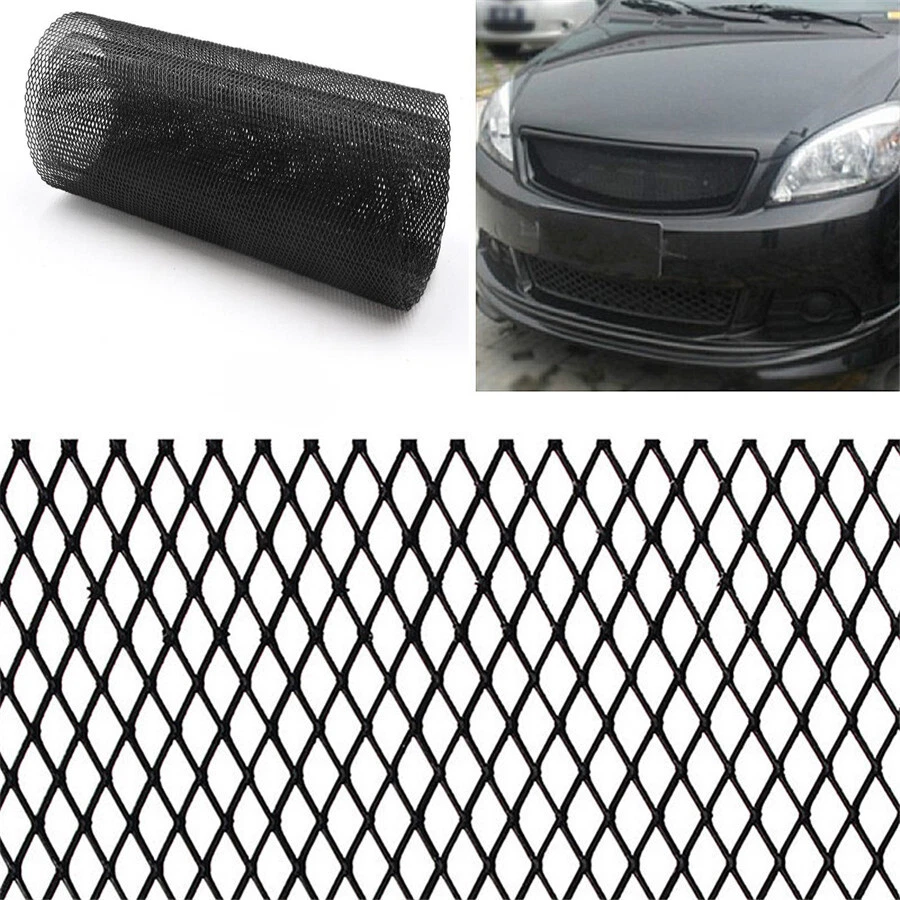 47.2 "x 15.8" Aluminum Car Racing Grille Mesh Vent Tuning Grille Mesh Rhombus - Image 1 of 4