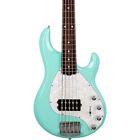 Ernie Ball Music Man StingRay5 Special H 5-String Electric Bass Laguna Green