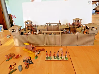 Battle of Fort Pitt 1750's Fullywell to pro Painted 80 Figures (May.Listing) - Image 1 of 4