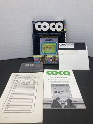 De colección ISA Software 1982 COCO The Educational Computer Game Commodore 64 Foto 1 de 4