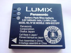 Batterie Original Panasonic Lumix DMC-FS5 DMC-FS3S Original - Bild 1 von 1