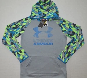 Boy's Youth Under Armour Storm Loose Fit Hoodie Pullover Jacket Water Resistant - Picture 1 of 8