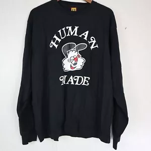 NEW Human Made X Girls don't Cry Crew Neck Heart Rib Street Style Collaboratio - Picture 1 of 12