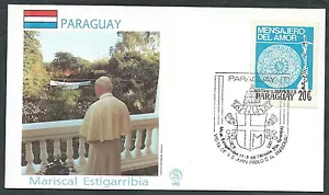 1988 VATICANO VIAGGI DEL PAPA PARAGUAY MARISCAL ESTIGARRIBIA - SV2 - Picture 1 of 1