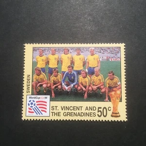 USA World Cup 1994 Stamp (St Vincent and the Grenadines) - Sweden - Picture 1 of 2