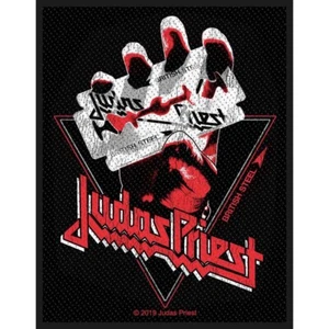 JUDAS PRIEST - BRITISCHER STAHL VINTAGE - GEWEBTER AUFNÄHER - OFFIZIELLER AUFNÄHER - Bild 1 von 6