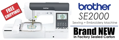 Brother SE2000 Computerized Sewing + Embroidery Machine w/ WiFi - Brand NEW - Image 1 of 4