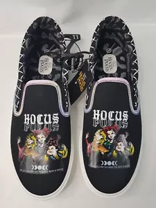 Disney Hocus Pocus Women's Sneakers Size 11 Casual Athletic Shoes Slip-On Canvas - Picture 1 of 6