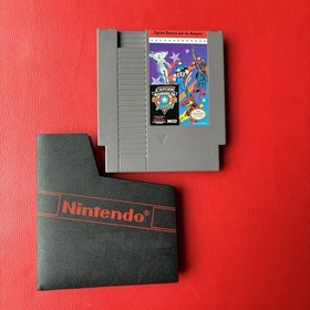 Captain America And The Avengers for Nintendo NES - CLEAN w/ Nintendo Dust Cover