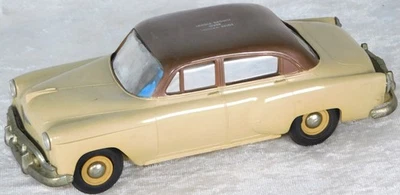 Vintage 1954 Chevrolet Bel Air 4 Portas Sedan Bege Revendedor PMC Promo Bank Car 8" - Imagem 1 de 4
