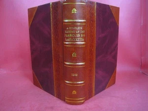 A Complete History of the Marquis de Lafayette Major-general in [Leather Bound] - Picture 1 of 11